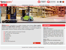 Tablet Screenshot of dashberry.com